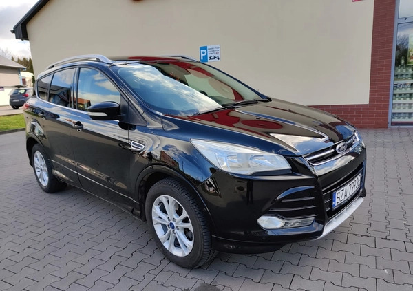 Ford Kuga cena 49999 przebieg: 195000, rok produkcji 2013 z Zawiercie małe 326